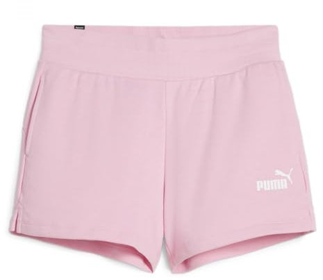 PUMA ESS - Pantalones Cortos Deportivos (10 cm), Color Rosa y Lila