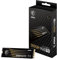 MSI SPATIUM M480 Pro PCIe 4.0 NVMe M.2 1TB - Disque SSD Interne 1 to, PCIe 4.0 NVMe M.2, Lecture 7400 MB/s & Écriture 6000 MB/s, 3D NAND, Sécurité des Données Intégrée, Garantie 5 Ans (700 TBW)