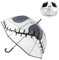 Regenschirm Nightmare Before Christmas für Erwachsene, schwarz und weiß, manuelle Öffnung, Design Jack Skellington, Originalprodukt, entworfen in Spanien, Schwarz/Weiß, Mediana, gruselig