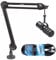Samson Q9U Radio Microphone XLR USB Microphone + MBA28 Microphone Arm + Keepdrum XLR Cable