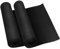 Do²ping 2-Pack Goma EVA Negra, 1mm Espuma EVA de espesor (1-10mm) Espuma EVA Cosplay, 34 x 124.5cm alta densidad 86kg/m3 Rollo Goma EVA para Costume Proyecto DIY (2PCS 1mm Negro)