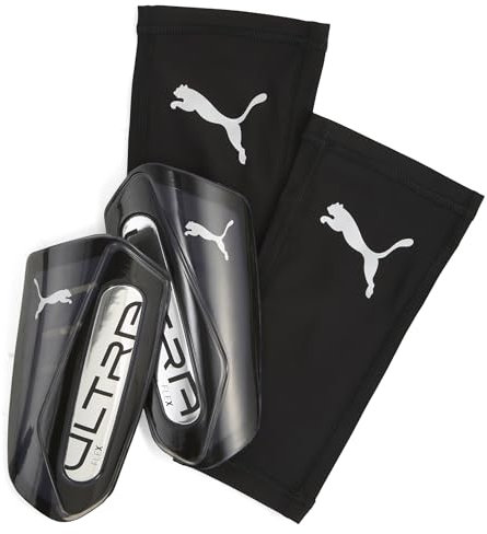 PUMA Ultra Flex Sleeve, Unisex Schienbeinschoner, PUMA Black-PUMA Silver, S - 030987