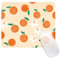 Ksriylm Tapis de Souris,Tapis De Souris Carré Orange Mignon Mousepad De Personnalité avec Base en Caoutchouc ImperméAble Et AntidéRapante Mousepad pour Bureau,Travail,Ordinateur, Maison