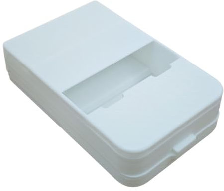 Housse de Console de Jeu pour Anbernic RG353V-Étui Portable Durable pour Console Portable Rétro (Blanc)