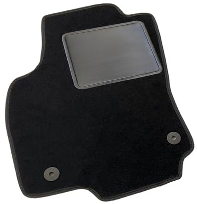 DHCarMats | Autoteppich nur Fahrerseite für Opel Astra H Station Wagon ab 2004 bis 2009 | Fahrermatte aus Teppichstoff nach Maß | Autozubehör - Fußmatten Automatten 1PZ