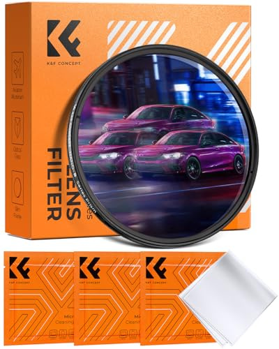 K&F CONCEPT 58mm Kaleidoskop Prisma Filter Prisma | Filter Prisma Spezialeffekt Kamera,Optisches Glas,Nano-Basic,FE104