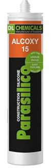 Sigillante siliconico Parasilico DL Chemicals Alcoxy 15 - Grigio antracite RAL 7016-300ml