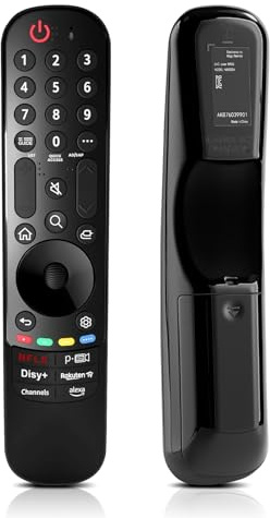 Telecomando di ricambio Magic Remote per LG TV 2019 – 2024 OLED, QNED, NanoCell e UHD Smart TV, compatibile con MR20/21/22/23/24GA (senza voce, nessuna funzione puntatore)
