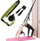 Xemz Back bend Assist Trainer - Improve Back and Waist Flexibility, Door Flexibility Stretching Strap, Home equipment for Ballet, Dance, Yoga, Gymnastics, Cheerleading, Splits (green)
