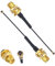 YILIANDUO 5CM / 1,97 Zoll RP-SMA Buchse Bulkhead an U.FL IPX MHF4 Mini PCI Pigtail Antenne WiFi Kabel FPV Antennenerweiterung für Mini PCI zu PCIE Karte Wireless LAN WLAN Pack von 2