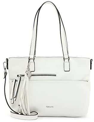 Tamaris Shopper TAS Adele 30476 Damen Handtaschen Uni white 300