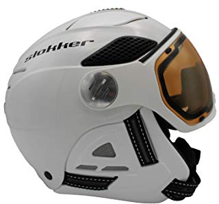 Slokker Raider Pro Skihelm mit Visier Herren - M