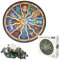 TinyYouth 500 Piece Horoscope Jigsaw Puzzle, 12 Constellations Round Puzzle, Stress Reliever, Ages 14+