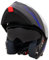 Zorax Matt Black/Blue XS (53-54cm) ZOR-838 Double Visor Modular Flip up front Motorcycle Motorbike Helmet ECE 2206 Approved