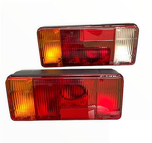 Satz Rücklicht Heckleuchte Rückleuchte Für LKW PKW Anhänger E-prüf 12V/24V Pritsche