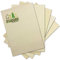 25x ÖKO Briefpapier aus Graspapier DIN A4 - Recycling Papier 280 g/m² - Umwelt Bastelpapier für Einladungen oder Menükarte - Glüxx Agent