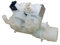 JCSPARES® - Elettrovalvola 2 Vie 180° Carico Acqua Lavatrice Con Morsettiera Compatibile Con Lavatrice Hotpoint Ariston Indesit Ed Ulteriori