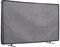 kwmobile TV Cover - 49-50 Linen Dust Protector - Dark Grey