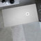 Gresinex® - Plato de Ducha en Resina y Cargas Minerales Aligeradas- Blanco Ral 9003 - NUEVA TEXTURA PIZARRA - Antideslizante Grado 3 - (70x160)