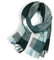 Glamexx24 Damen Winter Schal: Kariert, Quadratisch, Fransen, Poncho