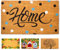 LUA VIKA Coir Doormat - Home colours - 40x70 cm - Outdoor Door mat - Front Door mat outside - Doormats outside