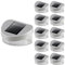 GEEZY LED Solar Fence Lights Outdoor Garden Solar Lights Waterproof Wall Lights Deck Patio Yard Outdoor Lights Garden Fence Decoration Set of 10