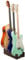 STRICH Holz-Gitarrenständer für mehrere Gitarren, 3-facher Halter, Gepolsterter Multi-Gitarrenständer für Zuhause, Studio, Bühne, L-2E1AW (Für 2 E-Gitarren + 1 Akustikgitarre)
