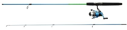 Shakespeare Fishing Rod and Reel Combo, Perfect Entry Set Up for Anglers, Sea, Lake, River Fish, Ready To Fish Start Up, Family Fishing Set Up Get Fishing Range, Float, Whip, Sea and Spin Versions