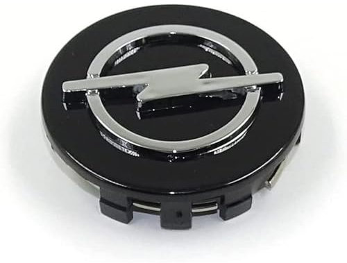 4 Stück Auto Radnabenkappen für Opel Astra H G J Insignia Mokka Zafira Corsa 58mm,Felgenkappen Nabendeckel Radnabendeckel Verschleißfest Kratzfeste Reifen Felgen Zubehör,A