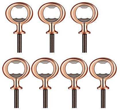 Qusedwey Korkenzieher Satz FlaschenöFfner Wein DIY FlaschenöFfner Rohling FlaschenöFfner für Holzdrehprojekt,Bronze