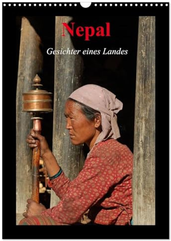 Nepal - Gesichter eines Landes (Wandkalender 2026 DIN A3 hoch), CALVENDO Monatskalender: Und wenn es sein muss, lächeln sie einfach die Kälte weg. (CALVENDO Menschen)