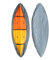 Kayak cover Outdoor Waterproof Kayak Cover UV Resistant Storage Dust Cover For Boat Kayak Canoe Paddleboard Water Sports Boat Cover.(Dark gray M)