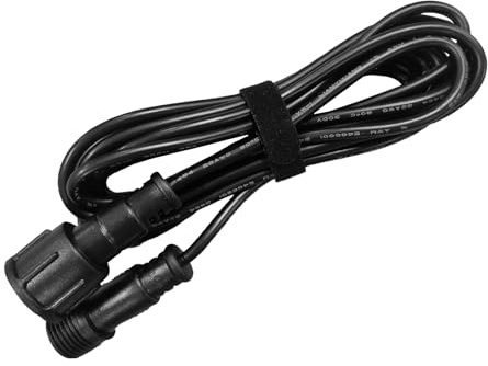 Verlängerungskabel 3 Meter für APPECK Gartenstrahler C6612, Schwarz, 1 Stück