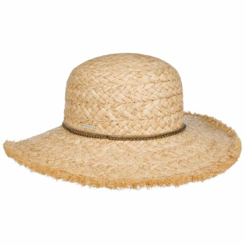 Seeberger Alaveta Raffiahut Raffiastrohhut Strohhut Sommerhut Sonnenhut Gartenhut Damen - Frühling-Sommer Frühjahr Sommer
