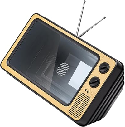 GMBYLBY Handy-Bildschirmlupe für Smartphones, zusammenklappbar für bequemes Ansehen von Filmen und Videos, Bildschirmvergrößerung für Telefon