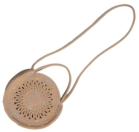 VALICLUD Tracolla Boho in di Piccola e Leggera Estiva Intrecciata con Tracolla per Donna Minimalista e Funzionale per Quotidiano e