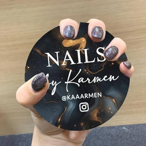 Personalised Nail Tech Social Media Photo Prop, Custom Acrylic Nailfie Disk For Display And Nail Art Selfies, Beauty Room Salon Decor, Gifts For Nails Technicians