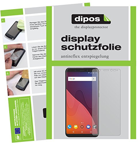 dipos 6x Displayschutzfolie matt für Wiko View