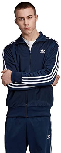 Adidas Men Firebird Track Top - Collegiate Navy, Large