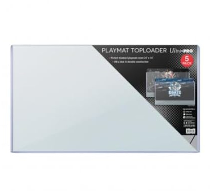 24in x 14in Playmat Toploader 5ct