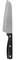Coltello Santoku Essentiel Black in acciaio inox con lama da 17 cm