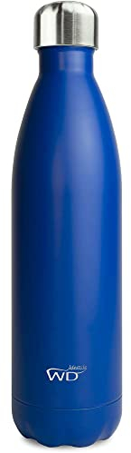 WD Lifestyle - Bottiglia Borraccia Termica Tinta Blu - Thermos cl 750