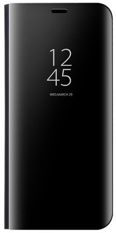 Dedux Cover Compatibile con Samsung Galaxy S20 Ultra 5G Custodia Luxury Mirror Pelle Leather Magnetic Flip Stand Protective Cover case for Samsung Galaxy S20 Ultra 5G, nero