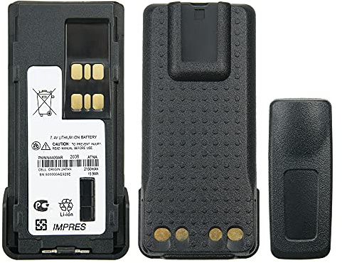 PMNN4409AR IMPRES Batteria per Motorola XPR3300 XPR3500 XPR 7350 XPR 7380 XPR 7550 XPR7580 Batteria di ricambio per radio bidirezionali