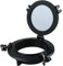 YaeMarine 10 Round Opening Portlight Porthole Yacht Boat Replacement Window Port Hole 265mm Black
