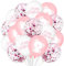 Aurasky Palloncini Battesimo Bimba 30 Pezzi, Il Mio Battesimo Scritta, Palloncini Orsetto Rosa Bianco Coriandoli, Decorazioni Battesimo Bimbo, Addobbi Battesimo per Festa Nascita Baby Shower