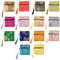 nbeads 14 Stück Schmuck Seidenbeutel, 14 Farben Chinesische Seidenbrokat Geldbörse Geschenkbeutel Geschenktüten Bestickte Tasche Bestickte Taschen Für Münzen Schmuckaufbewahrung, 11.5x11.5 cm
