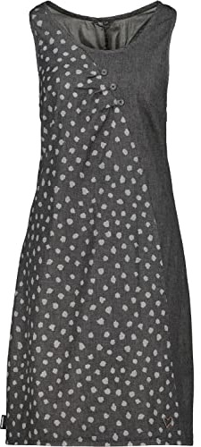 alife & Kickin Damen CameronAK DNM Dress Jeanskleid Kleid, Black Denim, S