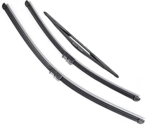 CRILI Juego De Escobillas Limpiaparabrisas Delanteras Y Traseras, para para Xsara para Picasso 2005-2010 Juego De Escobillas Limpiaparabrisas Delanteras Y Traseras