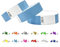 1000 Eintrittsbänder aus Tyvek - Party Einlassbänder, Securebänder, Festival Armbänder, Kontrollbänder für dein Event (Sky Blue, 1000 Pack)